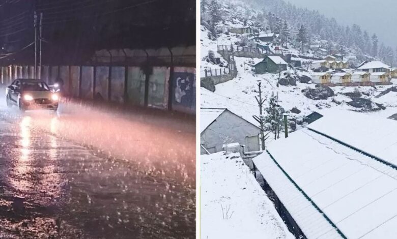 Uttrakhand Snow fall